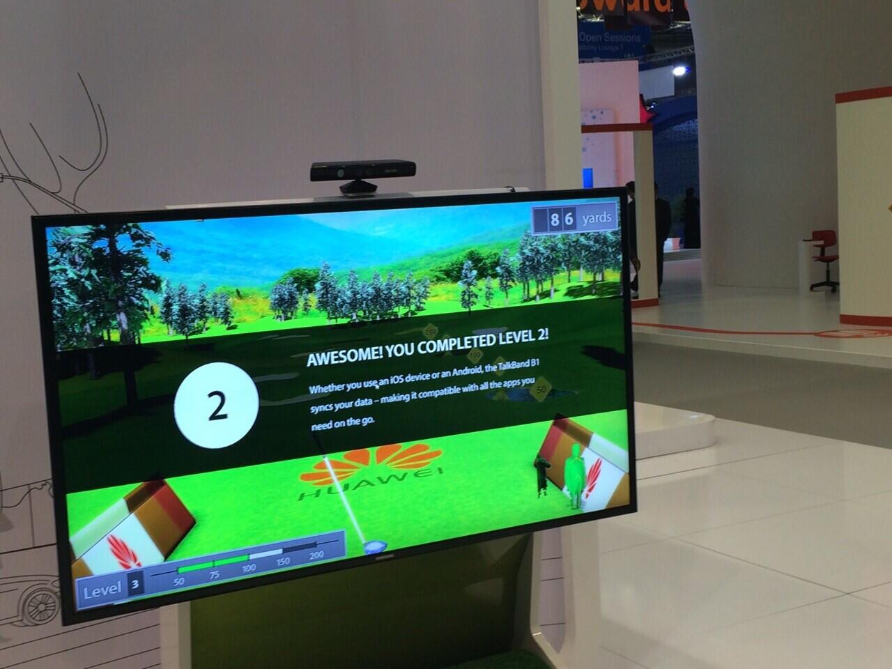 Huawei Doha: Gesture-based golf — image-5-1