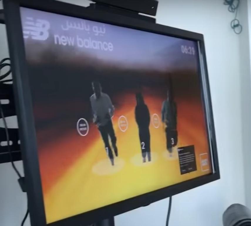 New Balance: Kinect fitness challenge