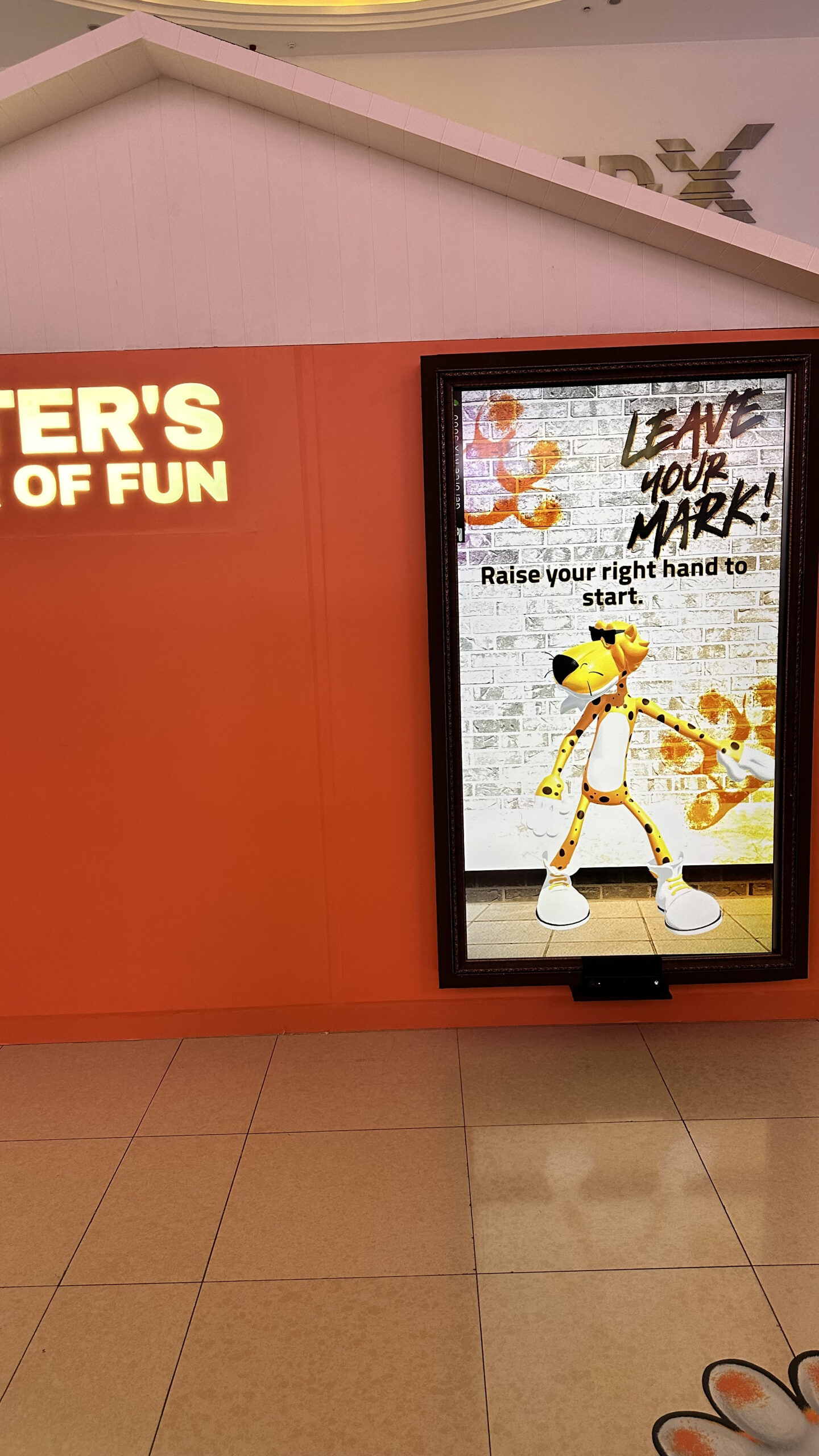 Cheetos: AR photobooth