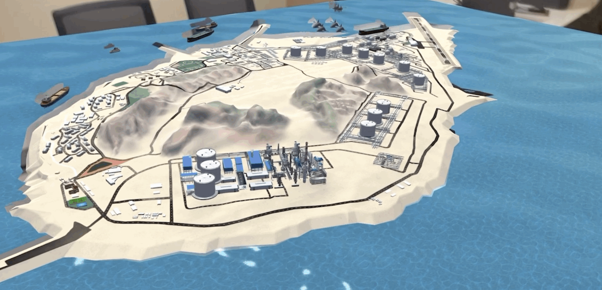 ADNOC Offshore: MR onboarding and digital twins
