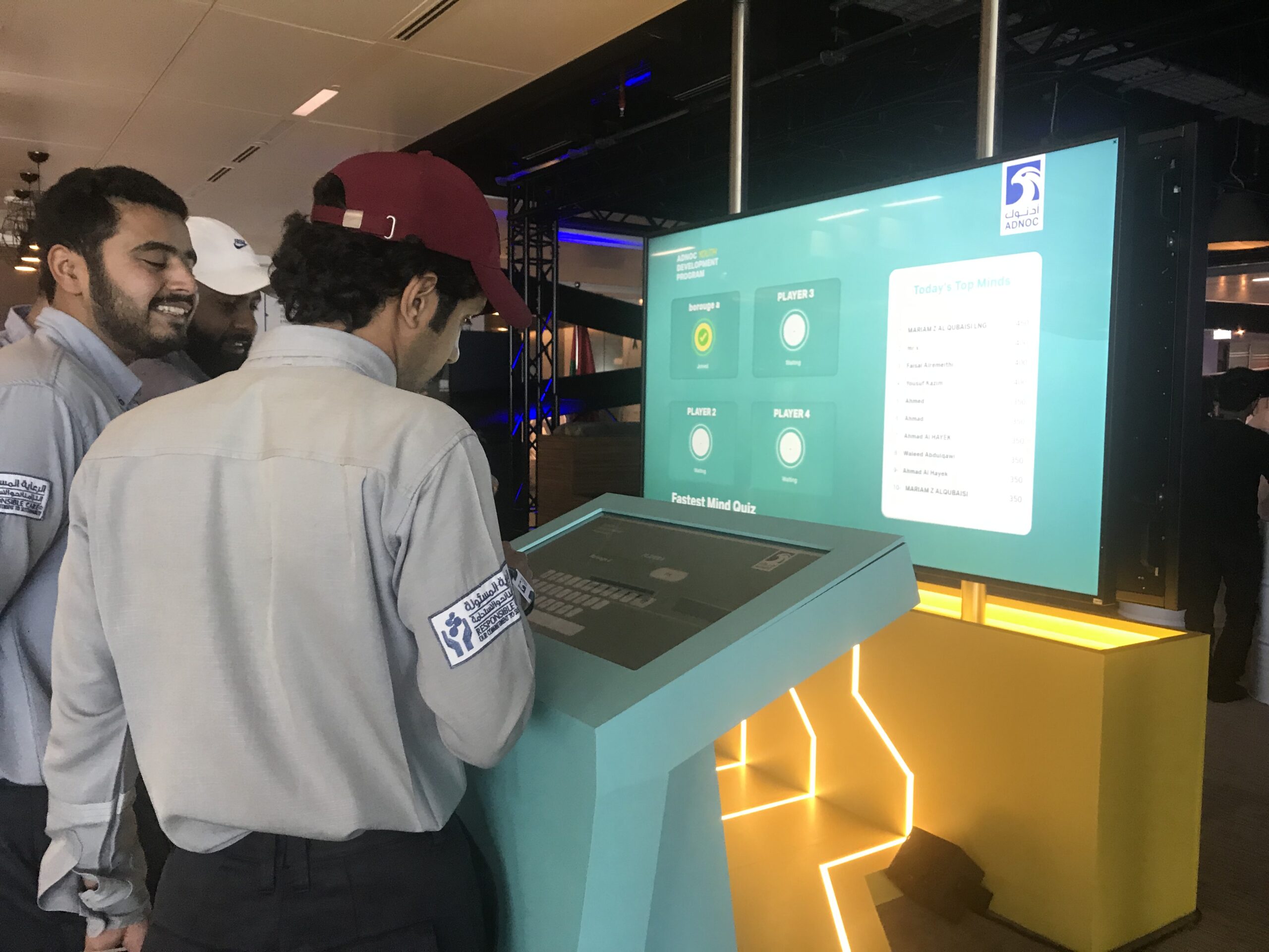 ADNOC YDP: Multiplayer quiz — IMG_9174-scaled