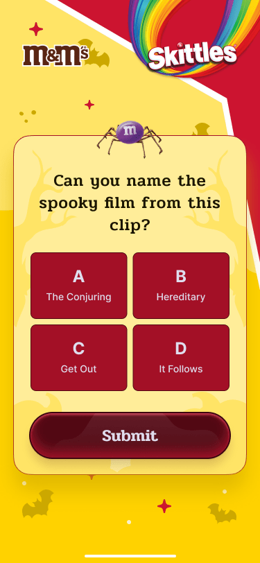 M&M’s Halloween 2024: Movie trivia — Questions