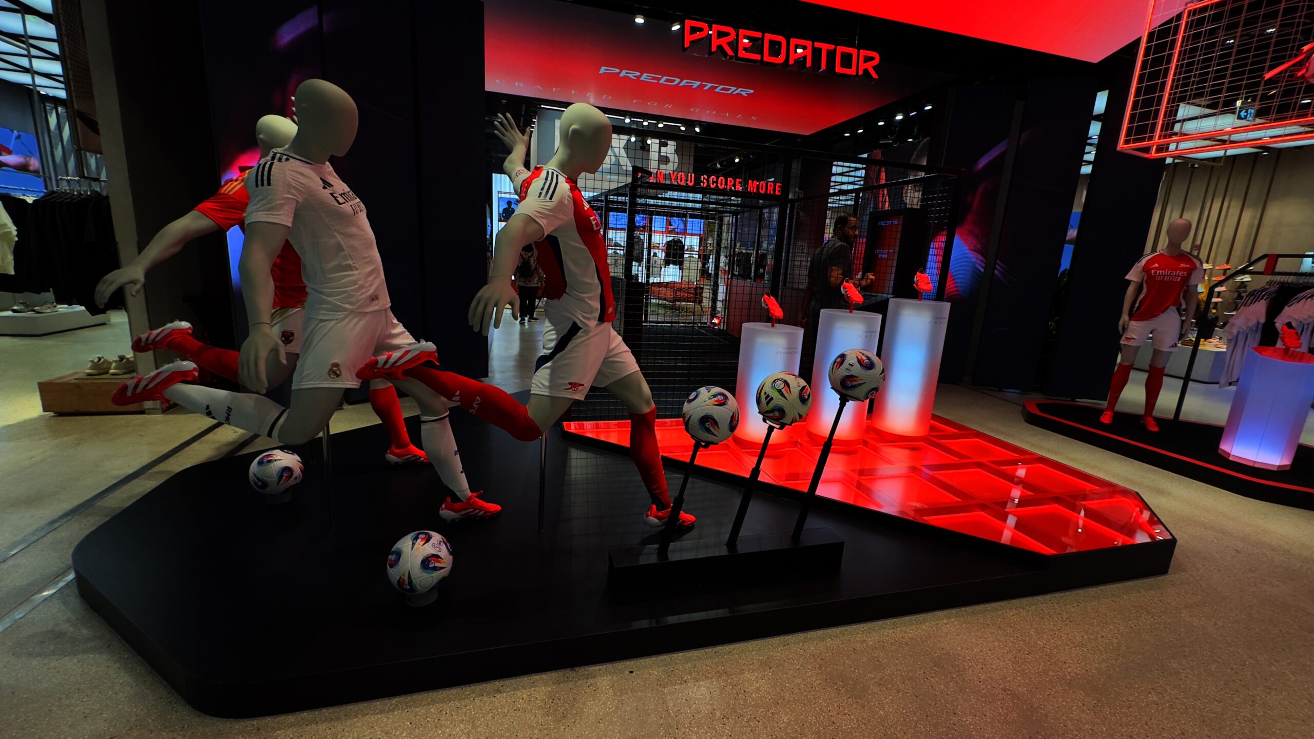 Adidas Dubai Mall: Every kick counts